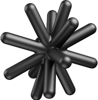 3D Ribbed Sphere Element